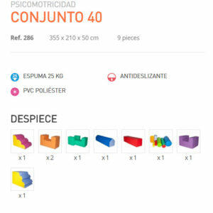 conjunto motriz numero 40 piezas