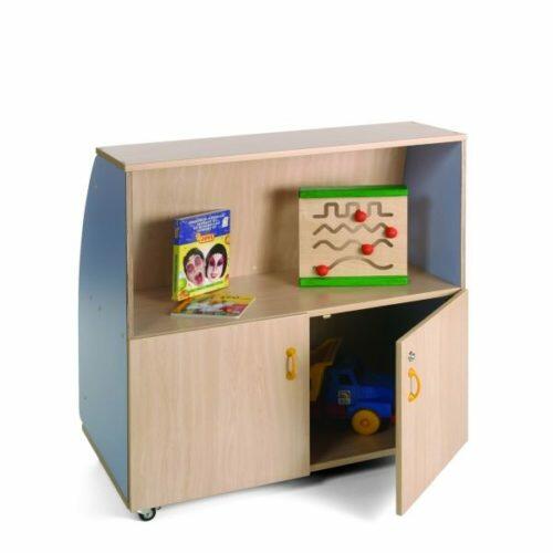 Mueble biblioteca infantil expositor