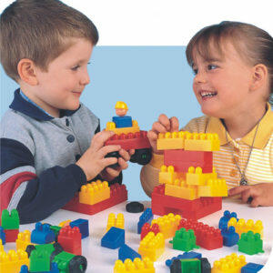 Blocks Contenedor 120 piezas Miniland