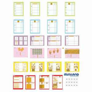 Base 10 encajable 121 pcs Miniland