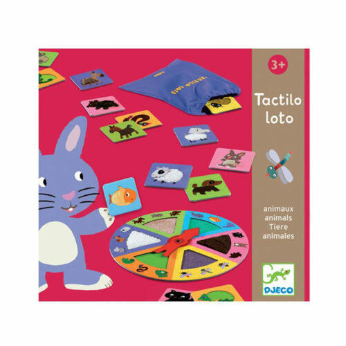 Djeco Educativos Tactilo loto animales