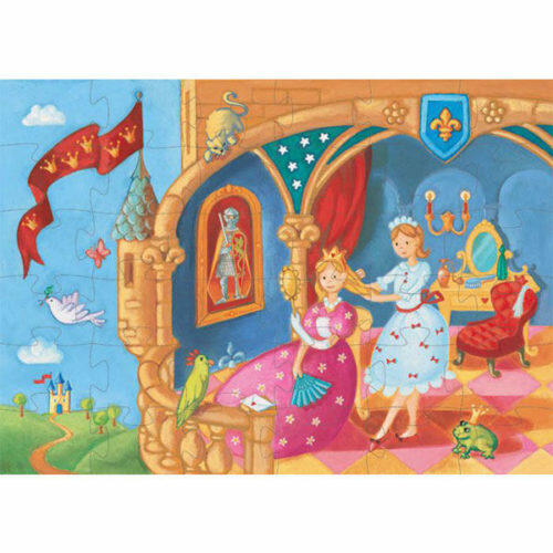 Djeco Puzzle silueta La princesa