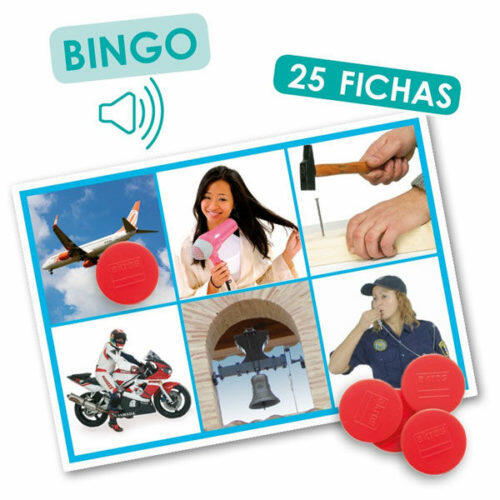 Material educativo BINGO: LA CASA Y LA CIUDAD | Akros BINGO: LA CASA Y LA CIUDAD