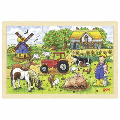 Puzzle Granja y Molino 24 piezas