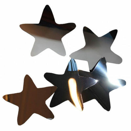 Pack 10 Estrellas de espejo (12cm)