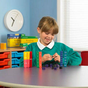 Fraction Tower® Cubes - Equivalency Set 51 Piece Set Learning Resources