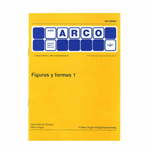 cuaderno Mini Arco: Figuras y formas 1 | Mini Arco: Figuras y formas 1