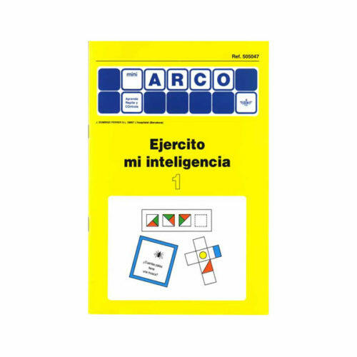 cuaderno Mini Arco: Ejercito mi inteligencia 1 | Mini Arco: Ejercito mi inteligencia 1