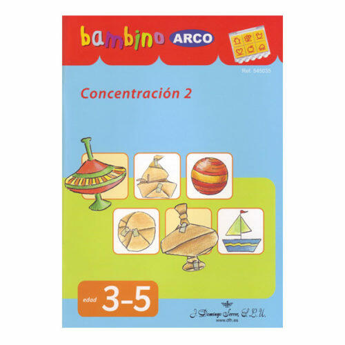 cuaderno Bambino Arco: Concentración 2 | Bambino Arco: Concentración 2