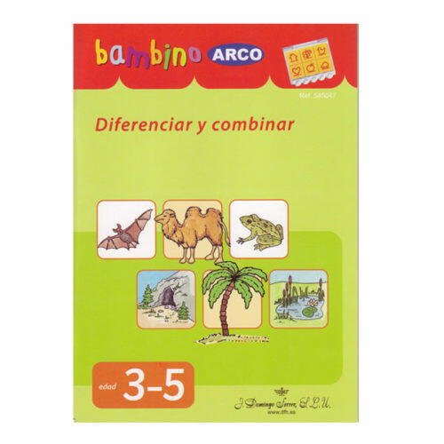 cuaderno Bambino Arco: Diferenciar y combinar | Bambino Arco: Diferenciar y combinar