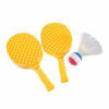 Set de raquetas para badminton plastico