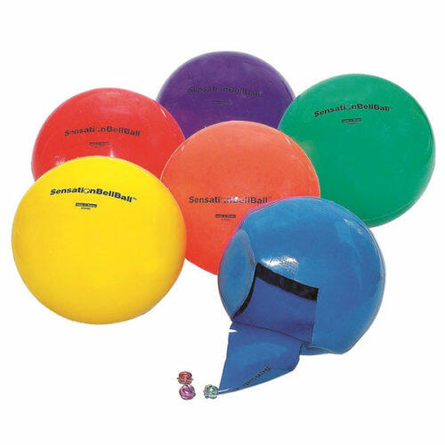 Pack de pelotas sensoriales con cascabeles