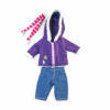 Conjunto Frio Polar Lila 32CM