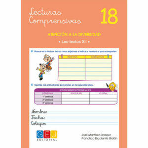 Libro Lengua y Literatura Lecturas Comprensivas 18 Editorial GEU