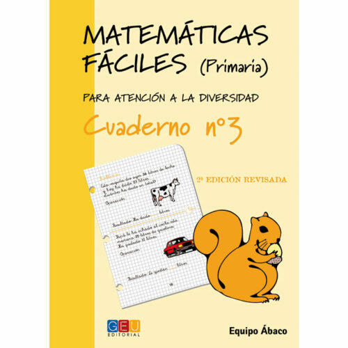 Libro Matematicas Matematicas Faciles 3 Editorial GEU