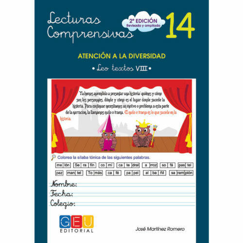 Libro Lengua y Literatura Lecturas Comprensivas 14 Editorial GEU