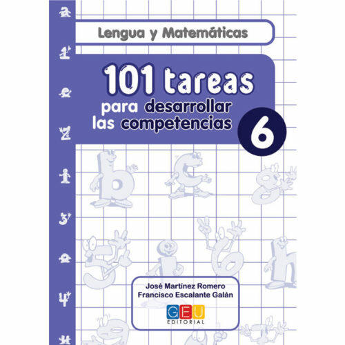 Libro Lengua y Literatura 101 Tareas 6 Editorial GEU