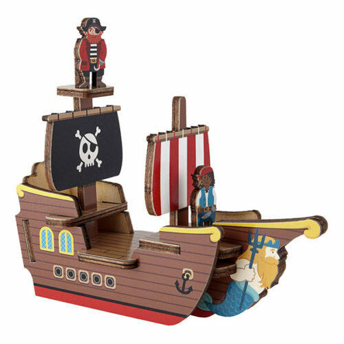 Material educativo nathan Primera maqueta - El barco pirata