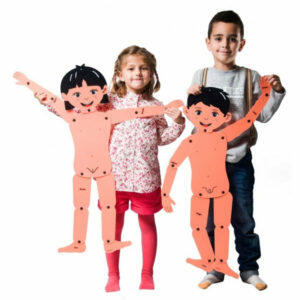 Muñecos Articulados: Niño y Niña|Muñecos Articulados: Niño y Niña Henbea