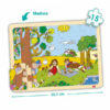 Set Puzzles de madera estaciones del año