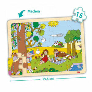 Set Puzzles de madera estaciones del año