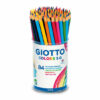 Lapices de colores giotto colors 30 bote plastico de 84 lapices colores surtidos