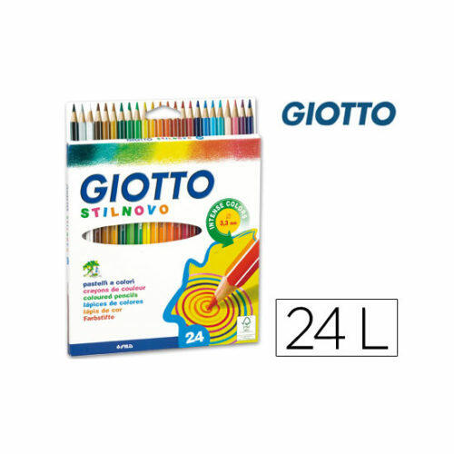 Lapices de colores giotto stilnovo 24 colores unidad