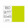 Cartulina liderpapel 50x65 cm 180g/m2 verde hierba paquete de 25 Liderpapel