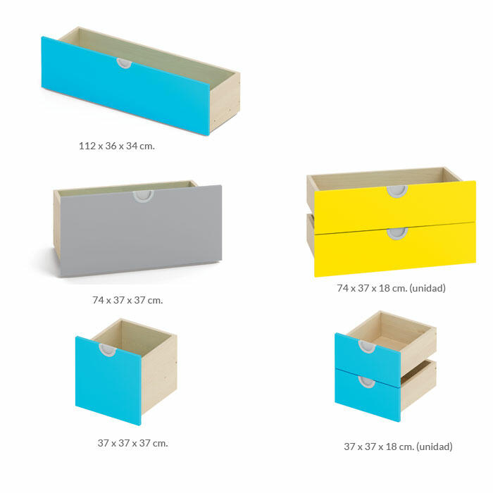 medidas coleccion cubo mobiliario escolar