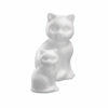 Figura Poliestireno Gato 13 cm Manualidades