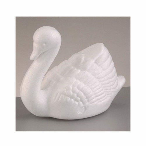 Figura Poliestireno Cisne 12 cm Manualidades