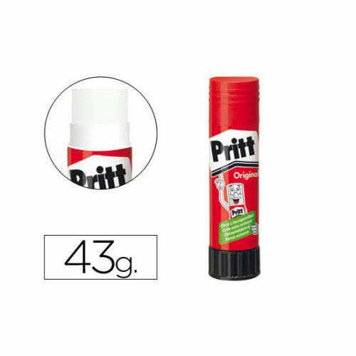 Pegamento pritt en barra 43 gr -unidad