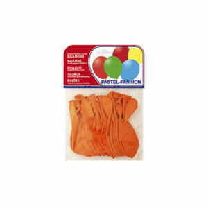 Globos Pastel Naranja Bolsa de 20 Unidades