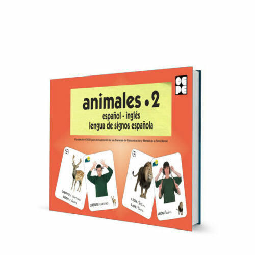 Vocabulario fotográfico elemental - Animales 2 (salvajes) Editorial CEPE