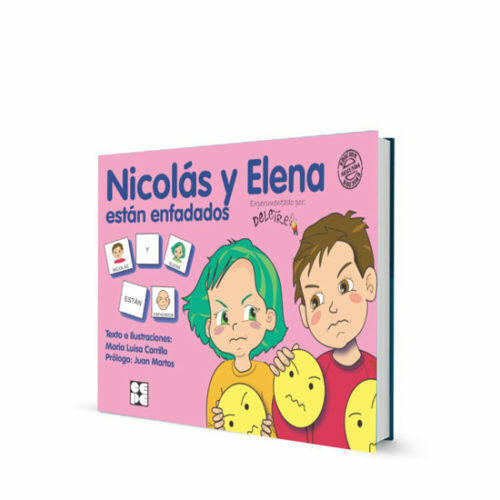 Pictogramas: Nicolás y Elena están enfadados Editorial CEPE