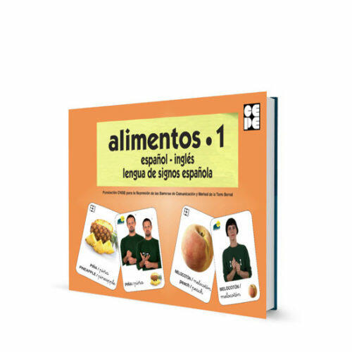 Vocabulario fotográfico elemental - Alimentos 1 (frutas) Editorial CEPE