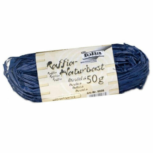 Rafia Natural Ultramarine