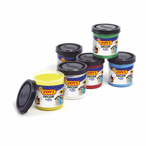 Tempera Decor Acryl Pack de 6 Botes 55 ml.