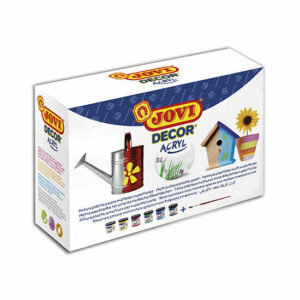 Tempera Decor Acryl Pack de 6 Botes 55 ml. Jovi