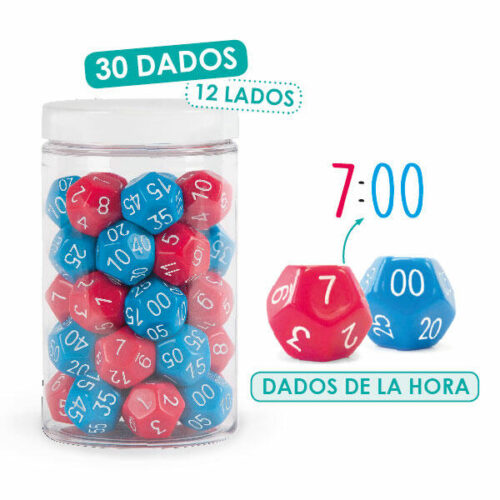 Set Dados De La Hora (30 Uds)