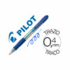 Boligrafo Pilot Super grip Azul Retractil Sujecion de Caucho Tinta Base de Aceite