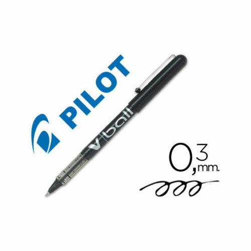 Rotulador Pilot Roller V-Ball Negro 0.5 mm