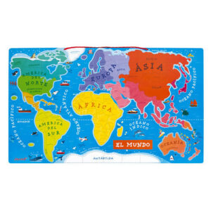 Puzzle Magnético Atlas Mundial Janod