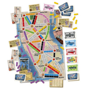 Aventureros al tren: New York juego Asmodee