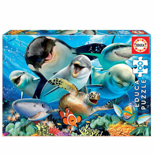 Puzzle Selfie Bajo el Agua - 100 pzs