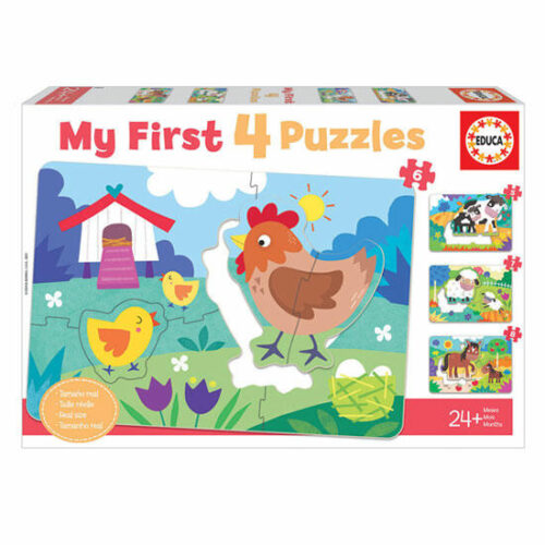 MAMÁS Y BEBÉS "MY FIRST PUZZLES" Educa