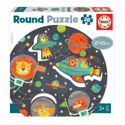 28 EL ESPACIO "ROUND PUZZLE" Educa