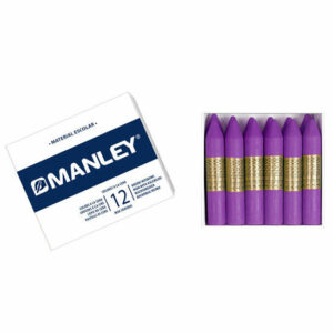 Estuche 12 ceras manley