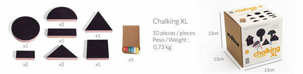 chalking XL piezas