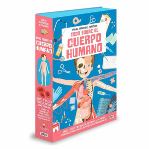 Libro con Puzle: Todo Sobre el Cuerpo Humano